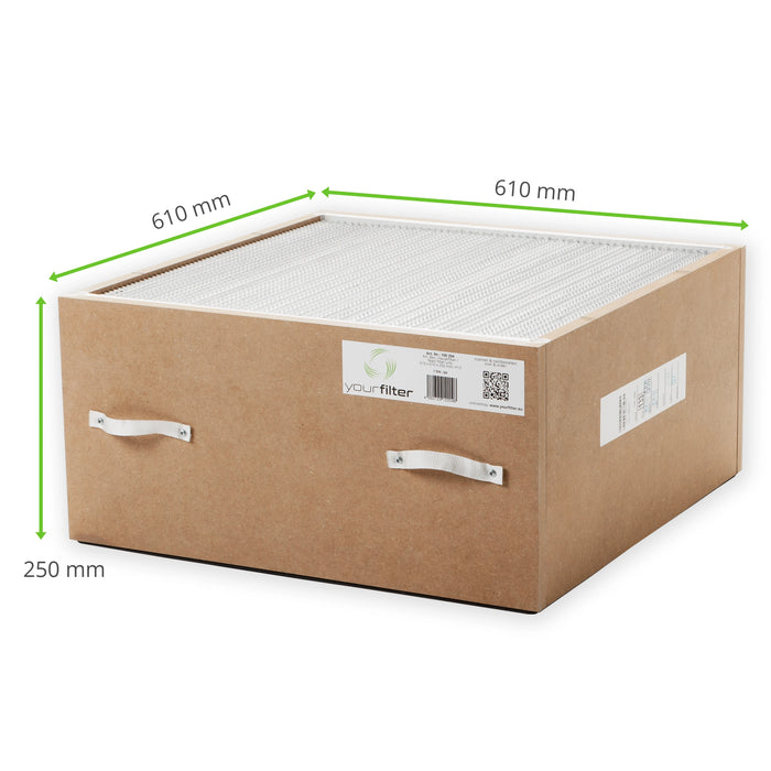 Filtro principal, 610 x 610 x 292 mm, H13, KEMPER TEKA