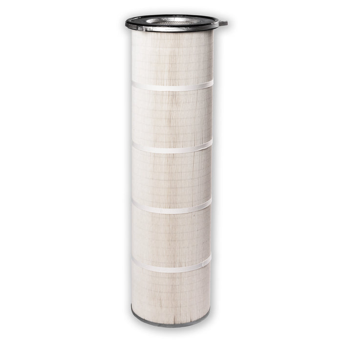 Cartucho de filtro, 325 x 1200 mm, poliéster / celulosa, brida de aluminio de 3 lengüetas, compatible con NOVUS AIGNER ESTA PIONIER