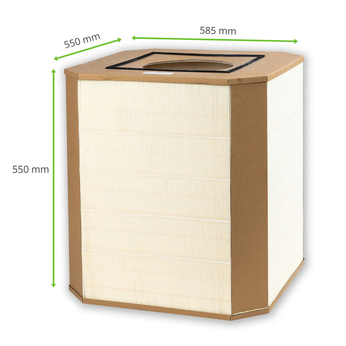 Cartucho de filtro, 585 x 550 x 550 mm, Celulosa, FCC-50, PLYMOVENT Lincoln
