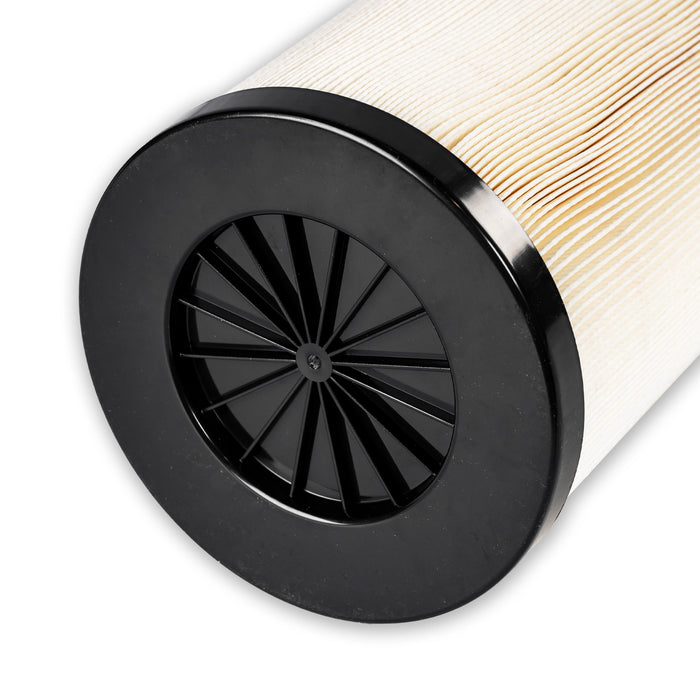 Cartucho de filtro, 185 x 1370 mm, celulosa / vellón de poliéster ignífugo, compatible con DANTHERM DISA NEDERMAN