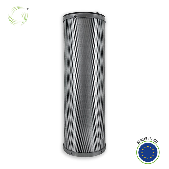 Actieve koolstoffilterpatroon, 145x450 mm, 3-voudige bajonetsluiting