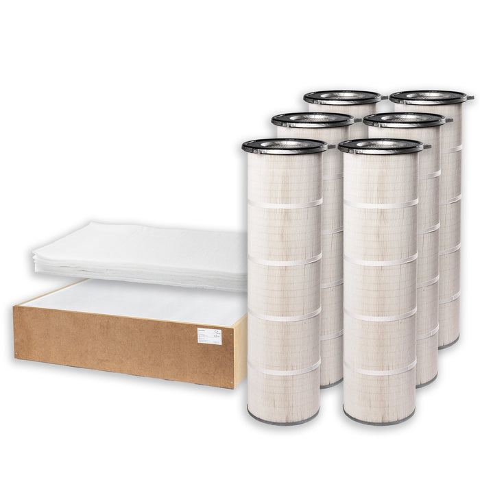 Juego de filtros compatible con NOVUS / IVAT Airtower FT15.000 y FT20.000