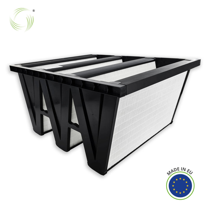 Célula de filtro compacto, 490 x 592 x 292 mm, ISO ePM1 60% (F7), WOLF TROX Viessmann Airflow HELIOS