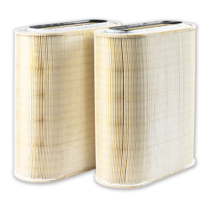 Cartucho de filtro, 535 x 235 x 619 mm, celulosa / poliéster, FCC-52, compatible con PLYMOVENT DraftMax (2 piezas)